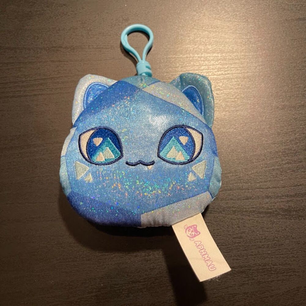 Aphmau Meemeow Hanging Dangler Keychain DIAMOND CAT PLUSH